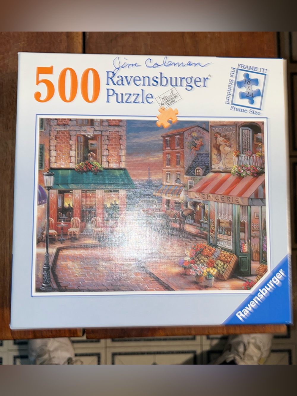 Ravensburger 500-Piece Puzzle - Blue, Orange, Green
